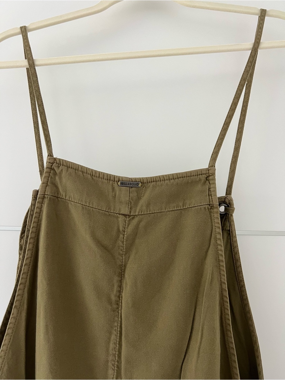 Billabong Olive Green Short Overalls new with tags - Picture 4 of 11